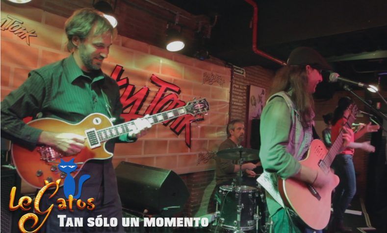 LeGatos - Música pop-rock en español - Tan sólo un momento -Videoclip en HonkyTonk - Conciertos y eventos